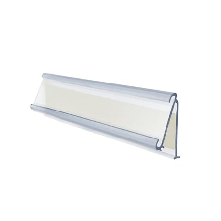 Azar Displays 6'' W x 1.25'' H FLIP UP Adhesive-back Nameplate, 10PK 199630